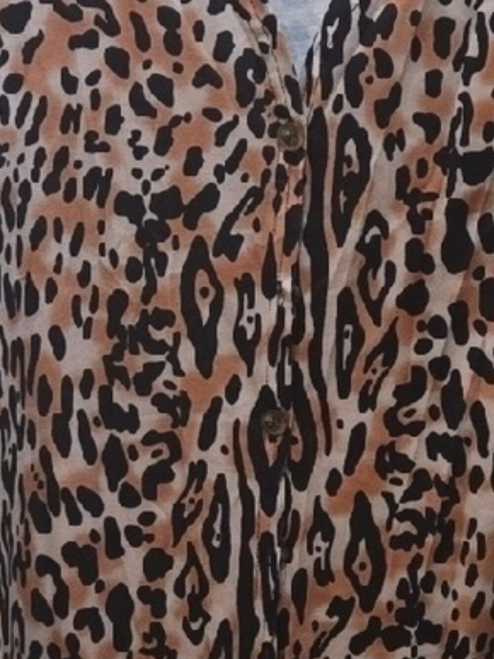 3/$10 Chic Animal Print V-Neck Dress - NWOT